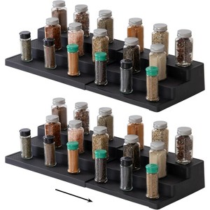 SIMPLEMADE 3-Tier Spice Rack Organizer - Versatile Storage Shelf for Kitchen, Bathroom, Bedroom & Office, Expandable - 1 of 4