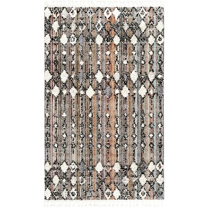 Unique Loom    Cherokee Clemson Area Rug - 1 of 3
