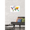 Trends International Map - World 2022 Unframed Wall Poster Prints - 2 of 4