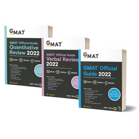 GMAT Official Guide 2022 3冊セット 【超歓迎された】 - コンピュータ・IT
