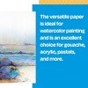Sax Watercolor Paper, 18 x 24 Inches, 140 lb, Natural White, 50 Sheets - 4 of 4
