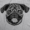 Ask Me About My Pug Face Flip T Shirt Funny Dog Dad Lover Owner Gift Hilarious - Crazy Dog Men's T Shirt - 3 of 4