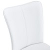 PAGED Modern Minimalist Dining Chairs PU Dining Room Chairs with Metal Legs and High-Density Sponge Seat Cushion for Kitchen - 4 of 4