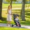 Yinvani Blue Aluminum Alloy 3-in-1 Baby Stroller - 3 of 4