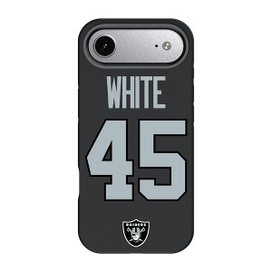 NFL Las Vegas Raiders Players Game Tactic Bump Cell Phone Case for Apple iPhone 17 Series - 1 of 4