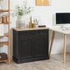 NicBex Sideboard Buffet Cabinet with 2 Drawers and 2 Doors Kitchen Coffee Bar Cabinet with Storage for Kitchen,Living Room - 4 of 4