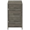 vidaXL Solid Fir Wood Garden Shed - Anthracite - Ample Storage Space with Sturdy Frame - Weather-Resistant for Outdoor Use - 3 of 4
