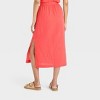 Women's Gauze Midi Pencil Skirt - Universal Thread™ - 2 of 3