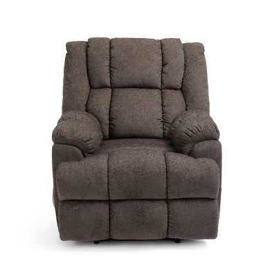 Coosa Contemporary Pillow Tufted Massage Recliner - Christopher Knight Home