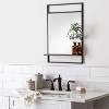 Bath Mirror with Shelf Black - Hearth & Hand™ with Magnolia - image 2 of 2