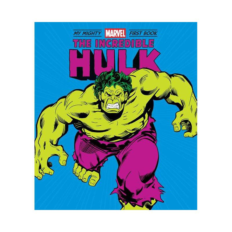 The Incredible Hulk: My Mighty Marvel First Book - by  Marvel Entertainment (Board Book), 1 of 2