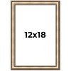 PosterPalooza | Refined Silver Picture Frame - UV Acrylic, Foam Board Backing, Hanging Hardware - 2 of 4