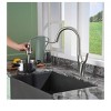 CASAINC Deck Mounted 1-Hole Single Handle Pull-out Kitchen Faucet - 2 of 4