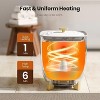R.W.FLAME Towel Warmer, 25L, Dual Heating Modes, LCD Display, Auto Shut-Off, Fits Towels, Blankets, and Bathrobes -- Perfect Gift for Family - 3 of 4