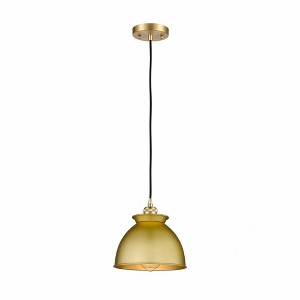 Adirondack - 1 Light Cord Hung Mini Pendant In Industrial Style-10 Inches Tall and 8.13 Inches Wide - 1 of 1