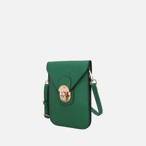 MKF Collection Havana Smartphone Crossbody Bag Vegan Leather Phone Holder Accessory by Mia K - 1 of 4