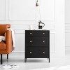 MH London Brockwell 26"  Night Stand with Drawer Iron in Black - Large - 3 of 4