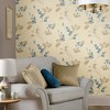 Laura Ashley Mari Gold Wallpaper - image 2 of 4