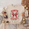 Simply Sage Market Women's Graphic Sweatshirt Santa Coquette - image 3 of 4