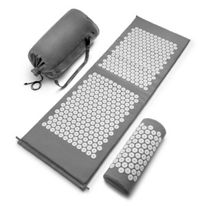 Sorbus 51 Inch Acupressure Mat, Pillow & Carry Bag Set - Helps with Stress, Back & Neck Pain - Great for Muscle Relaxation, Sciatica, & Meditation - 1 of 4