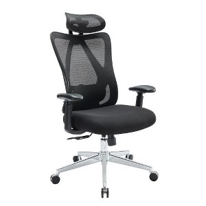 SYFERLORY Sweetcrispy High Back Ergonomic Office Chair Adjustable Headrest and Waistrest Mesh Desk chair - 1 of 1