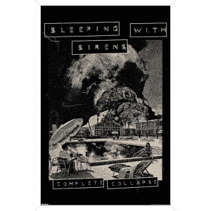 Trends International Sleeping with Sirens - Complete Collapse Framed Wall Poster Prints - 1 of 4