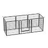 Racxily Heavy Duty Metal Playpen with Door, 31.7"H Dog Fence Pet Exercise Pen for Outdoor, Indoor - 3 of 4
