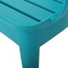 Maggift Patio Seating Sets Outdoor, Featuring Unique Design, Ideal for Chats, Perfect for Gardens, Living Spaces, Blue, 20"*20.5"*30" - 3 of 4
