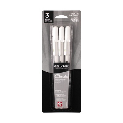 White Gelly Roll Pens – The Queen's Ink
