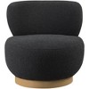 Meridian Furniture,Calais Boucle Fabric Accent Chair - 3 of 4