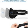 Albatross Health Sleep Eye Mask for Men and Women, Ideal for Lash Extensions, Travel Blackout Night Blindfold with Adjustable Strap (Black-3D) - 4 of 4