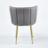 CAVINAS Accent Chair Living Room Chair with Golden Legs Comfy Chair with Comfortable Backrest - 4 of 4