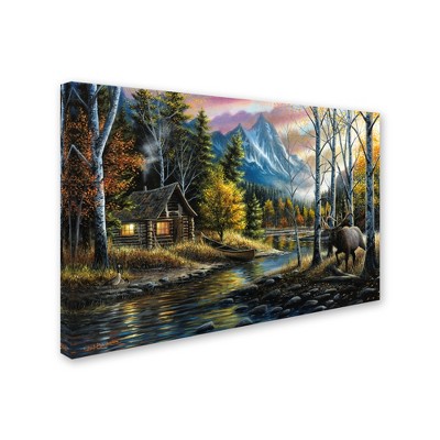 Trademark Fine Art -Chuck Black 'Living the Dream' Canvas Art