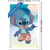 Trends International Disney Lilo And Stitch: Beach Vibes - Hang Loose Framed Wall Poster Prints - 3 of 4
