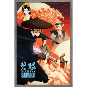 Trends International Netflix Blue Eye Samurai (2023) - Key Art Framed Wall Poster Prints - 1 of 4
