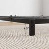 Whizmax 8 Inch Bed Frame, Low Profile Metal Platform Bed Frame Support Mattress Foundation, Noise Free, Easy Assembly, Black - 4 of 4