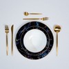 Ozarke Pathway Black Marble Plates Set - Multicolor - 2 of 4