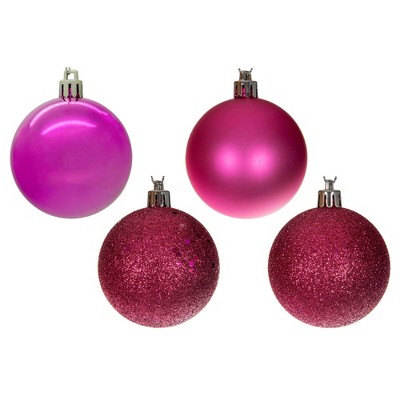 Vickerman Hot Pink Ball Ornament