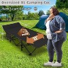 Sportneer Oversized Adults Sleeping Camping Cot with Mattress, Camping Portable Bed Frame Cot for Guests Adults Rollaway Bed - 2 of 4