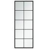 Aghana Digitals Matte Black Rectangular Wall Mirror - Stylish Indoor Decor with Durable Metal & - 2 of 4