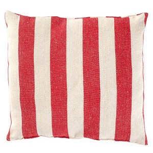 Striped  Pillows - Red Pillow - 1 of 2