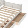 PAGED Twin Size Daybed Modern Pine Bed Frame with 2 Storage Drawer for Bedroom and Living Room - 3 of 4