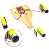 MAKERLAB: DIY Robot Kit - 2 Pack Motorized Fighter Bots, STEM Kids 8+ - 3 of 4
