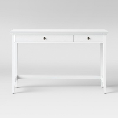 threshold white desk