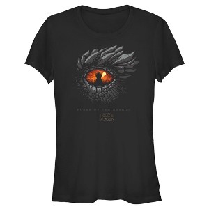 Juniors Womens Game of Thrones: House of the Dragon Eye of the Dragon T-Shirt - 1 of 4