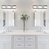 DOMETOUR (Same as W1340110596/L2011) Bathroom Vanity Lighting 3-Light LED Vanity Lights Over Mirror Bath Wall Lighting - 2 of 4