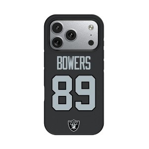 NFL Las Vegas Raiders Players Game Tactic Bump Cell Phone Case for Apple iPhone 17 Series - 1 of 4