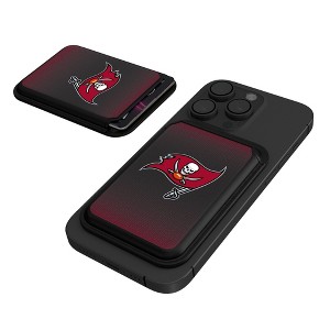 Keyscaper NFL Linen Black Magnetic Credit Card Wallet - 1 of 3