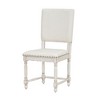NicBex Vintage Traditional Upholstered  Dining Chairs Set of 2 with Unique Design,Rustic Wood Accent Chairs for Dining Room,Living Room - 3 of 4