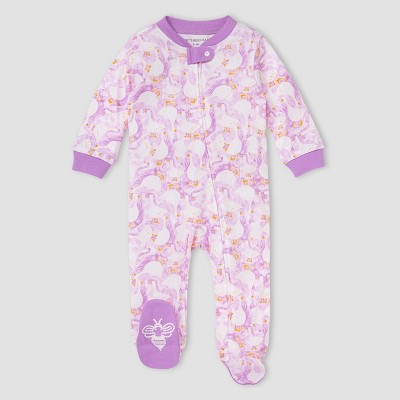 Burt's Bees Baby® Girls' Waddle Waddle Sleep N' Play - Lilac Purple 3-6M